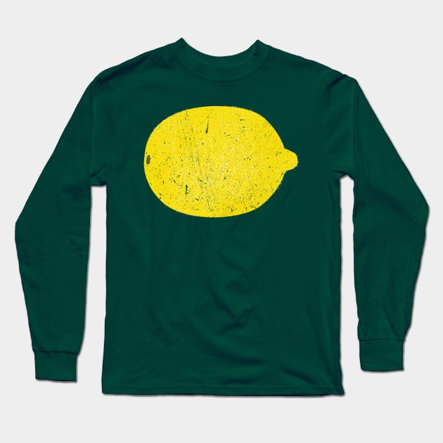 Lemon Long Sleeve T-Shirt by SMcGuire